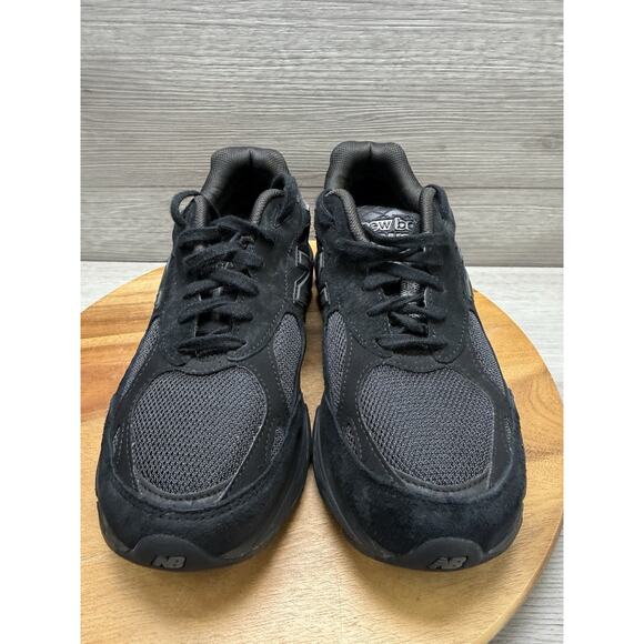 New Balance 990 v3 Black Suede Running Casual Sneakers 990TB3 USA Women 8 - Picture 3 of 9